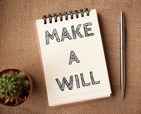 make a will, estate planning